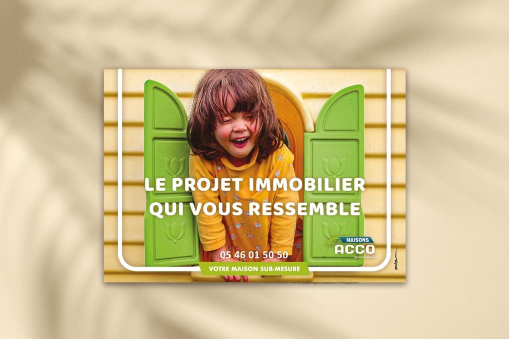 Campagne de pub Maison Acco