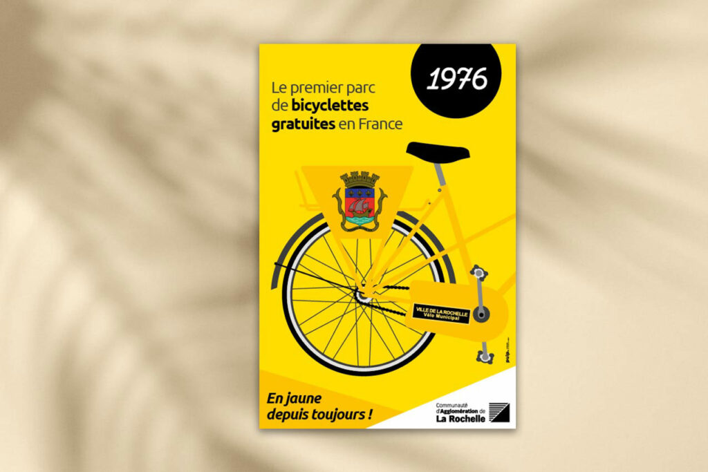 Affiche publicitaire Tour de France CDA